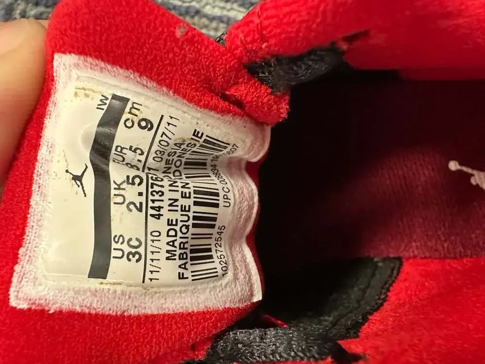 Jordan 3C Black Red Sneakers